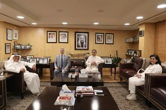 Ali Abdulwahab Al Mutawa Commercial Company Receives the Swiss Ambassador to Kuwait