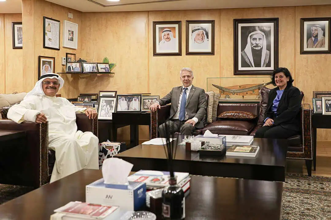 AAW Receives the Swiss Ambassador to Kuwait, H.E. Dr. Tiziano Balmelli